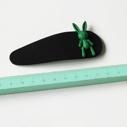 Elegant Green Hairpin, Trendy Side Clip for Stylish Hair Accessories