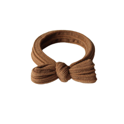 Bow Hair Tie High Elasticity Durable Hairband Simple Hair Accessory For Women Stylish Hair Rope