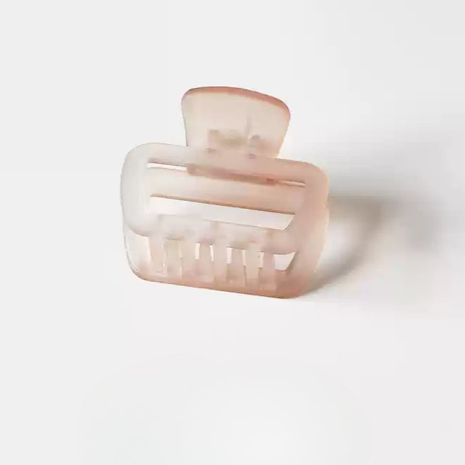 Semi-Transparent Small Claw Clip Thin Hair Elegant Shark Clip Premium Hair Clips Women