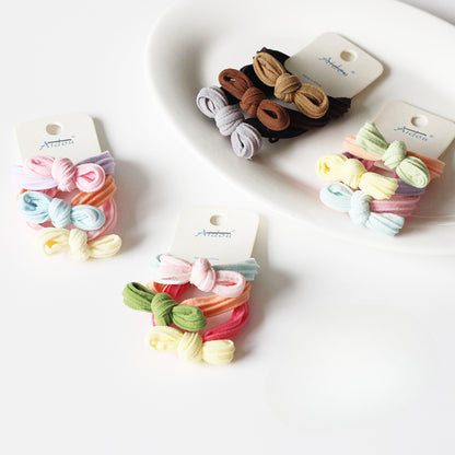 Set Of Three Seamless Hair Ties, Cute And Stylish For Tying Hair