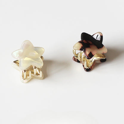 Star Hair Clips Small Size Stylish Hair Accessories For Thin Hair Perfect For Bangs Or Forehead Styling