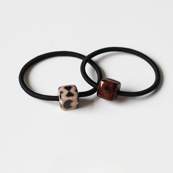 Leopard Print Hair Ties, Trendy And Stylish For Women To Tie Hair