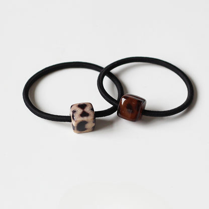 Leopard Print Hair Ties, Trendy And Stylish For Women To Tie Hair