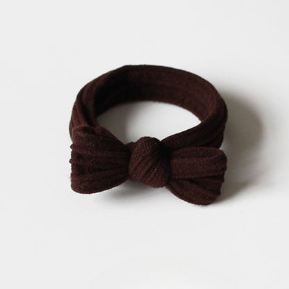 Bow Hair Tie High Elasticity Durable Hairband Simple Hair Accessory For Women Stylish Hair Rope