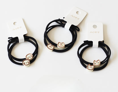 Cute Cat And Dog Hair Ties, High-End And Durable For Women To Tie Hair