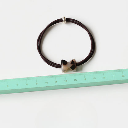 Heart Hair Tie for Women - Simple New Design Elastic Band,Elegant Hair Ties and Small Elastic Hair Loop