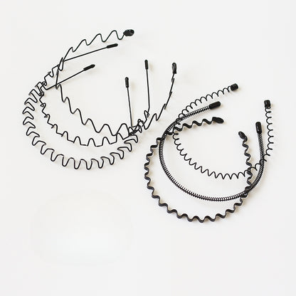 Stylish Wave Hair Accessory, Sports Headband Hair Clip for Men
