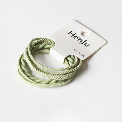 Set Of Four Hair Ties, High-Elasticity And Durable For Women To Tie Hair