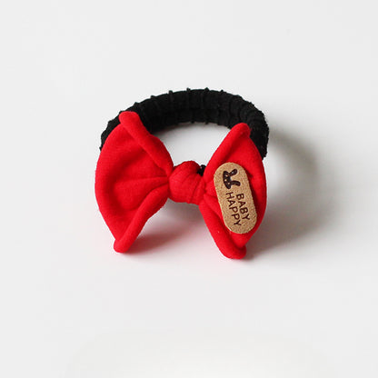 Brown Bow Hair Ties, Seamless And Stylish For Women To Tie Hair