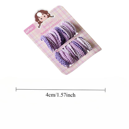 Dopamine Hair Tie Simple Headband New High-End Ponytail Band Women Elastic Hair Accessory