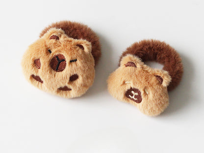Capybara Hair Ties, High-End And Durable For Women To Tie Hair