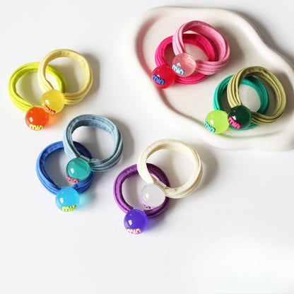 Candy-Colored Hair Ties, Cute And Stylish For Women To Tie Hair
