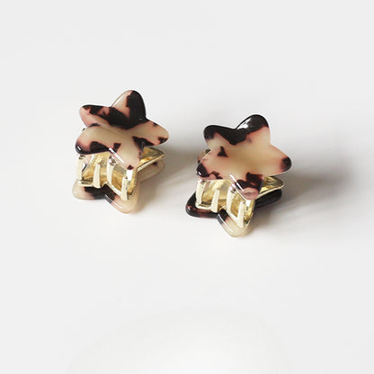 Star Hair Clips Small Size Stylish Hair Accessories For Thin Hair Perfect For Bangs Or Forehead Styling
