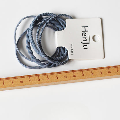 Set Of Four Hair Ties, High-Elasticity And Durable For Women To Tie Hair