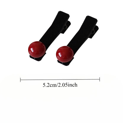Simple Oval Hair Clips, Minimalist And Practical For Women To Style Hair