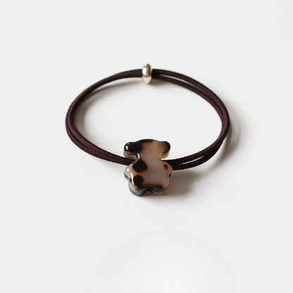 Heart Hair Tie for Women - Simple New Design Elastic Band,Elegant Hair Ties and Small Elastic Hair Loop