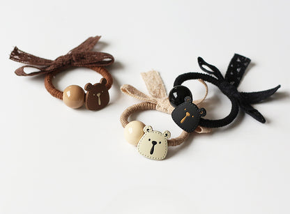 Cute Bear Hair Ties, Trendy And Stylish For Women To Tie Hair
