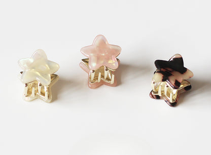 Star Hair Clips Small Size Stylish Hair Accessories For Thin Hair Perfect For Bangs Or Forehead Styling