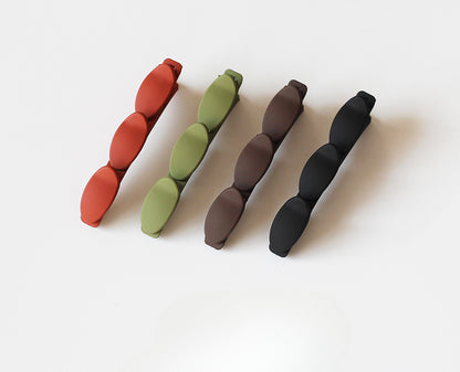 Matte Frizz Control Clip Bangs Forehead Simple Lazy Braid Hair Accessory Women