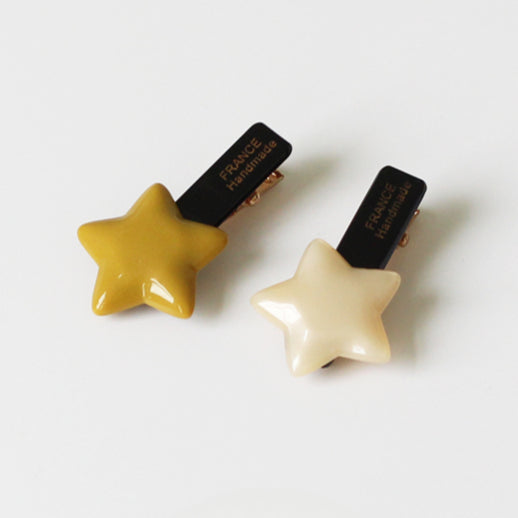 Star Hair Clip for Women, 2024 New High-end Bangs and Side Hair Clip, Stylish Duckbill Hairpin
