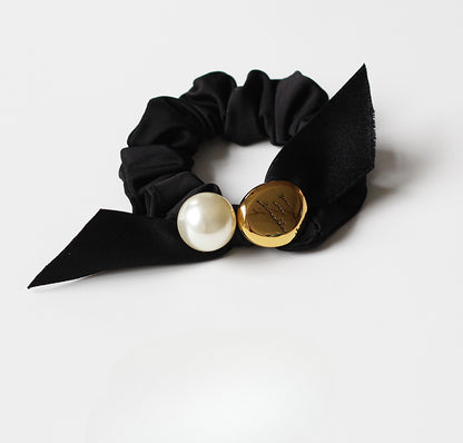 Faux Pearl Hair Tie Stylish Hairband For Women Elegant And Trendy Hair Accessory Inspired By Korean And Japanese Fashion