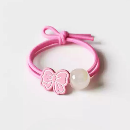 Bunny Hair Tie - Trendy Elegant Ponytail Accessory, Simple Cute Elastic Band for Tying Hair