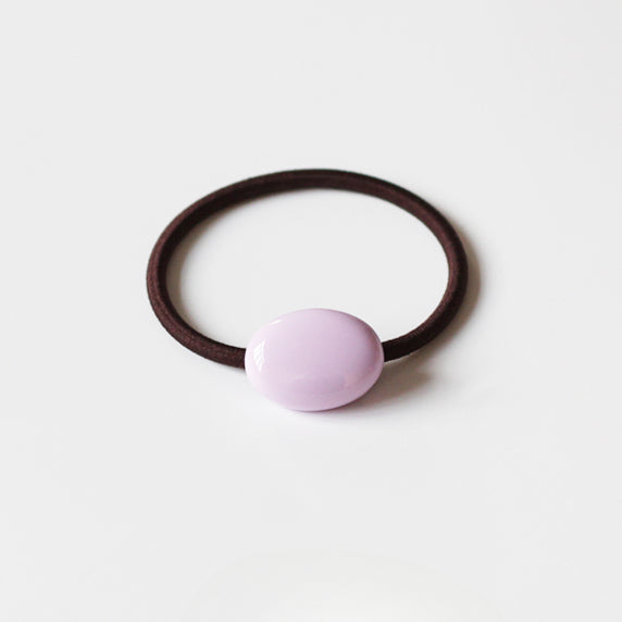 Textured Oval Hair Tie Thick Elastic Band Women New Simple Ponytail Hair Accessory