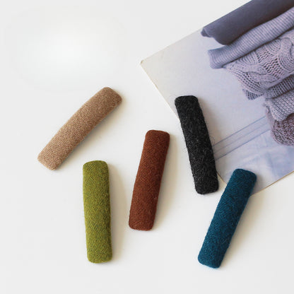 Trendy Fabric Hair Clips, Minimalist And Stylish For Women To Manage Hair