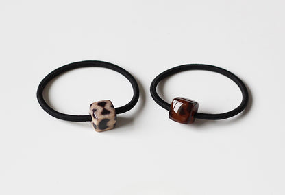 Leopard Print Hair Ties, Trendy And Stylish For Women To Tie Hair