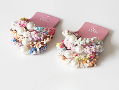 Colorful Plush Hair Tie - Women's Trendy Elegant Hair Band, 2023 New Elastic Band for Tying Hair