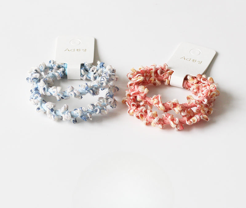 Colorful Bead Hair Tie, High Elasticity Durable Hair Band for Women, 2024 New High-end Hair Loop Accessory