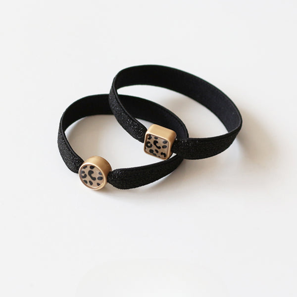Geometric Pendant Hair Ties, High-Elasticity And Durable For Women To Tie Hair