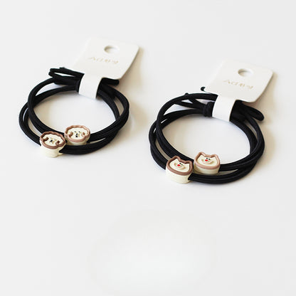 Cute Cat And Dog Hair Ties, High-End And Durable For Women To Tie Hair