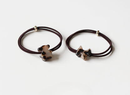 Heart Hair Tie for Women - Simple New Design Elastic Band,Elegant Hair Ties and Small Elastic Hair Loop