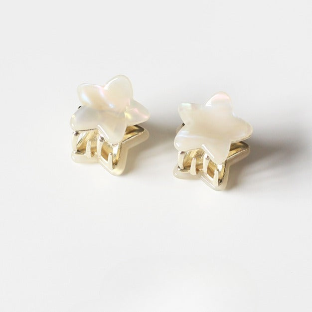 Star Hair Clips Small Size Stylish Hair Accessories For Thin Hair Perfect For Bangs Or Forehead Styling