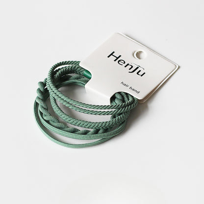 Set Of Four Hair Ties, High-Elasticity And Durable For Women To Tie Hair