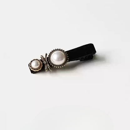 Baroque Hair Clip Side Trendy New Vintage Bangs Clip Elegant Hair Accessory