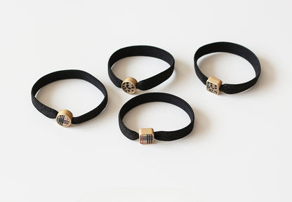 Geometric Pendant Hair Ties, High-Elasticity And Durable For Women To Tie Hair