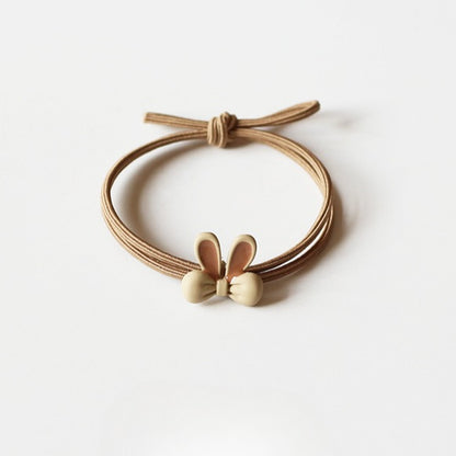 Bunny Ears Hair Tie - Women's Trendy New Elegant Hair Band, Simple Cute Elastic for Women's Hair Ties