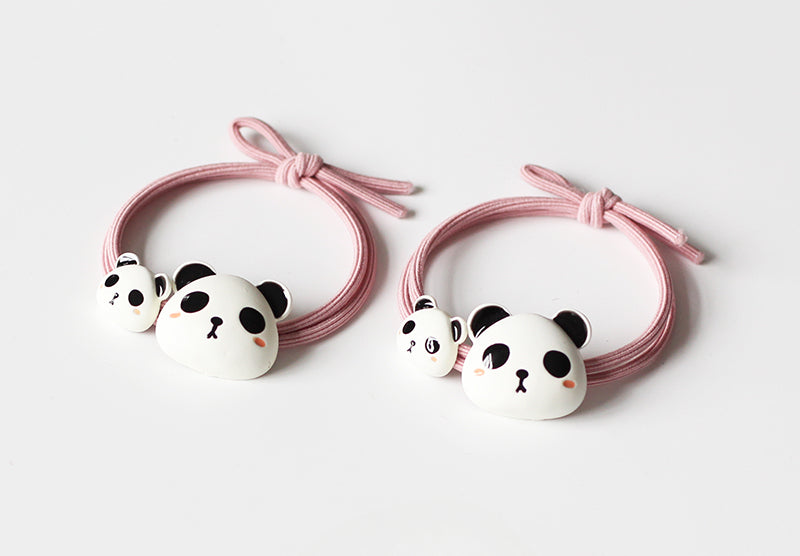 Panda Hair Tie - Cute Trendy Elegant Hair Band for Women, Unique Design Elastic Band for Tying Hair and Hair Holder