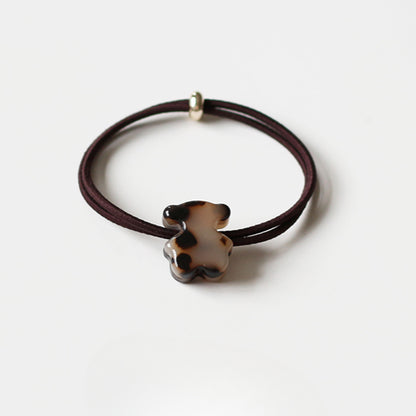 Heart Hair Tie for Women - Simple New Design Elastic Band,Elegant Hair Ties and Small Elastic Hair Loop