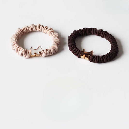 Puppy High Ponytail Hair Tie - Simple Elastic Band, High Elasticity Hair Loop for Women, Exquisite Hair Accessory